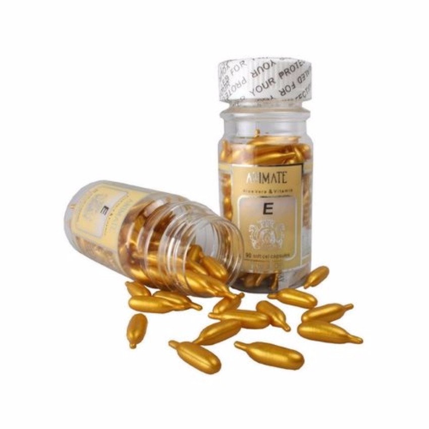 Vitamin E Skin Care Capsules Golden