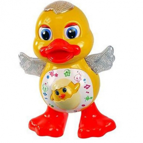 Duck Toy For Kids Battery Operated - Yellow