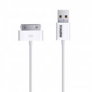 Remax USB Data Cable For iPhone 4/4S White