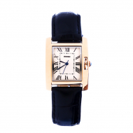 SKMEI Leather Quartz Waterproof Watch For Women 1085 HNM-56 Black & Gold