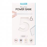 Romoss 3000 mAh Skinny Series Power Bank PG01 White