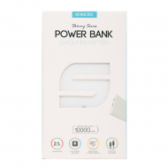 Romoss 10000 mAh Skinny Series Power Bank PG03 White