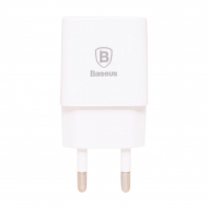 Baseus Letour Dual U Charger E2A02 White