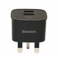 Baseus 2 USB Funzi Dual USB Charger FZ01 Black