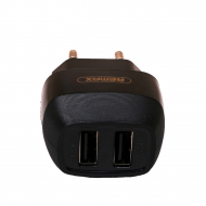 Remax Flinc Charger With 2 USB Port RP-U29 Black