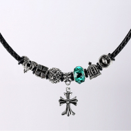 Data & Jewellery 0.5 m Cable RC058M - Black & Silver