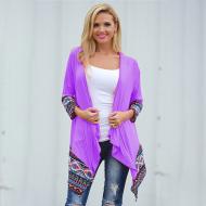 Export Surplus Free Size Stylish Shrugs for Women FAA-905 Purple