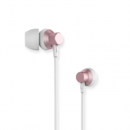 Remax Wired Music Earphone RM-512 White & Pink
