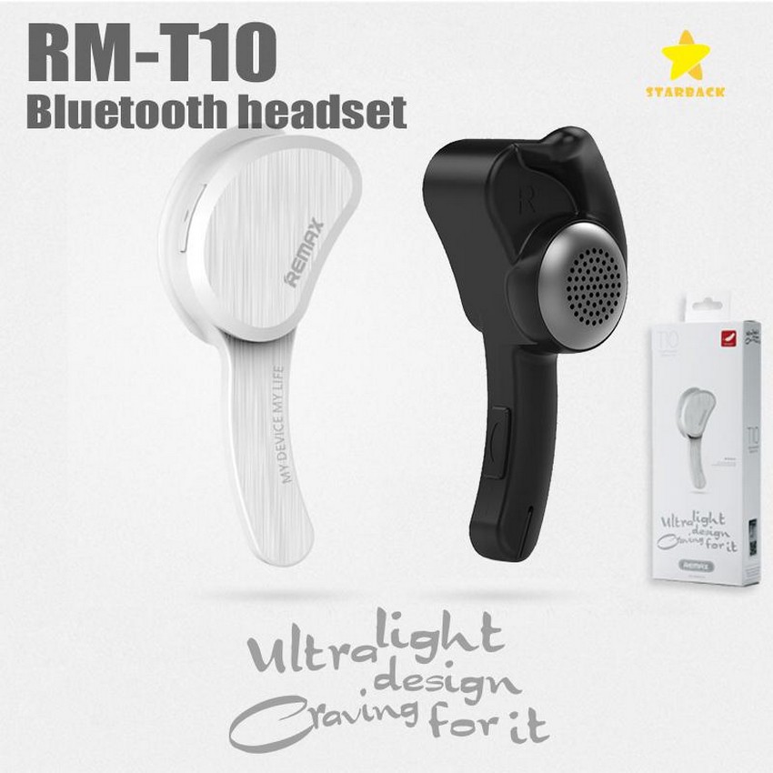 remax t10 bluetooth headset