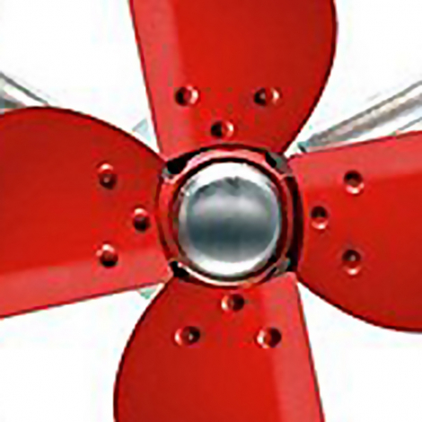 Gfc Exhaust Fan Metal Body 8 Red