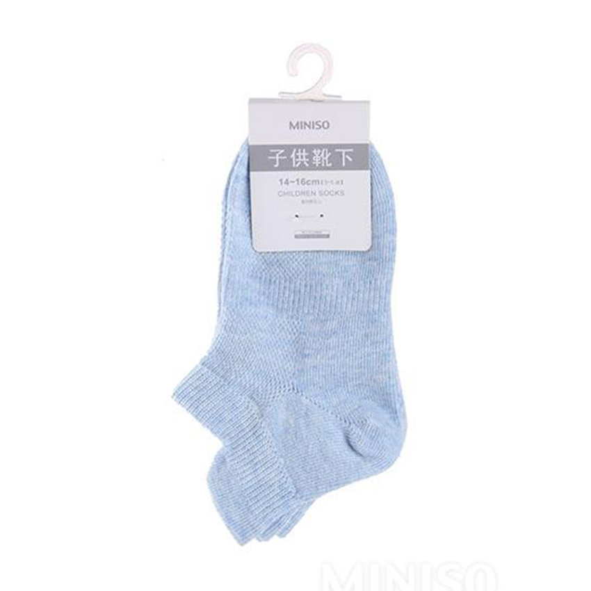  Miniso  Children s Socks  2 Pairs Blue