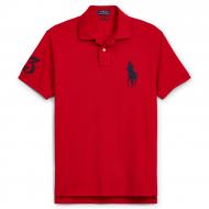 Export Surplus Polo Shirt for Men Red