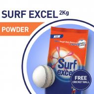 Free Cricket Ball With Surf Excel Powder 2 kg