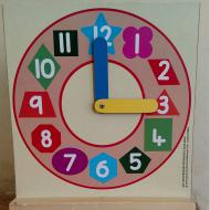 Movable Clock For Kids Multicolor