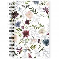 300 Pages Flower  Cover Notebook