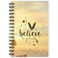 3-Subject Motivational Cover Notebook