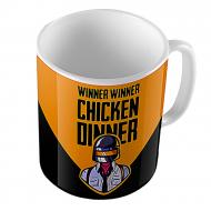 Chicken Dinner Printed Mug Multicolor