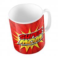 Super Mom Printed Mug Multicolor