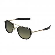 Fusion Aviator Sunglass For Men TS-07 Gold and Green
