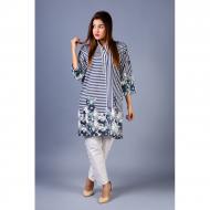 KINARI Printed Shirt for Women KI-17 Multicolor