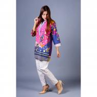 KINARI Printed Shirt for Women KI-23 Multicolor