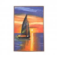 Hand Made - Art Work - Paintings Art-025 Multicolor