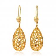 DJ Fancy Drop Earring For Women 24K Gold Plated