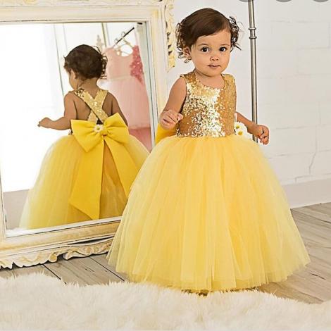yellow frocks for babies