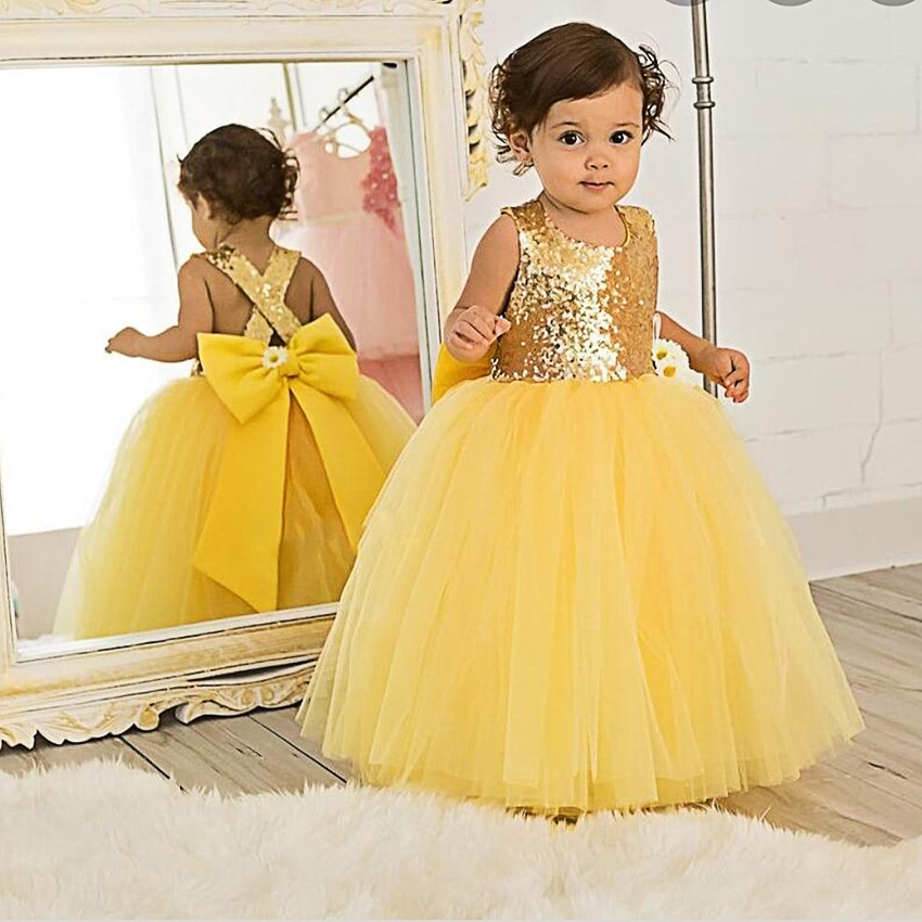 baby yellow frock