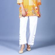 Kinari Trouser For Women KI-006 Off White