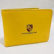 Porsche Premium Wallet For Men Yellow
