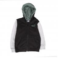 Puma Track Suit For Kids Black & Light Grey