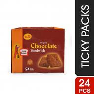 Peek Freans Chocolate Sandwich Biscuit Ticky Pack