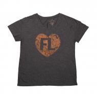 Export Surplus T-Shirt for Women ES-13 Charcoal