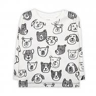 Zara Sweatshirt For Kids Exsur-5 White