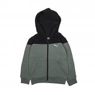 Puma 2 Pcs Fleece Set for Kids ESP01 Green and Grey