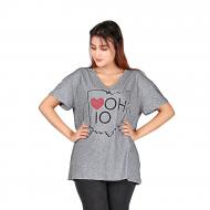 Export Surplus T-Shirt for Women ESP-111 Grey
