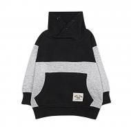 Lindex Hooded Sweatshirt for Kids LDX-113 Grey & Black