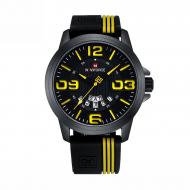 Naviforce Watch for Men BYB-NF9123 Black and Yellow