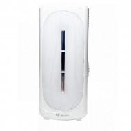 LED Rechargeable Light DP-7118 With USB & Solar Panel Charging Port White