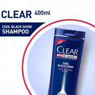 Clear Shampoo Black Shine 400 ml