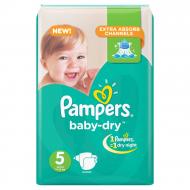 Pampers Baby Dry Diapers Extra Large Size 5 8 Count