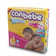 Canbebe Comfort Dry Jumbo New Born 84 Pcs