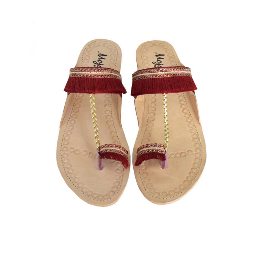 Kolhapuri discount mojari chappal