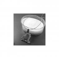 Love Heart Locket with chain For Women JS-L007 Silver