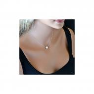 Pearl Locket For Women JS-N013 Silver