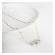 Pearl Necklace For Women JS-N016 Golden