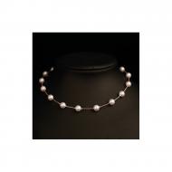 Pearl Necklace For Women JS-N031 Silver