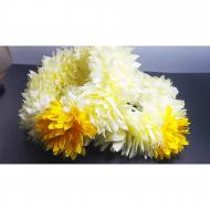 Artificial Gajra Pair For Women Off White