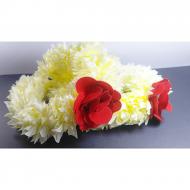 Artificial Gajra Pair For Women Off JS-11 White